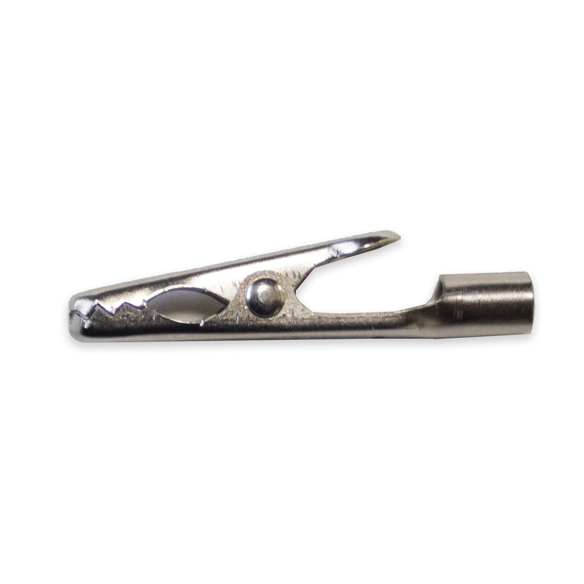 BU-30BL - 0.25" Steel Mini Alligator Clip for 18 AWG Wires (Pack of 345)