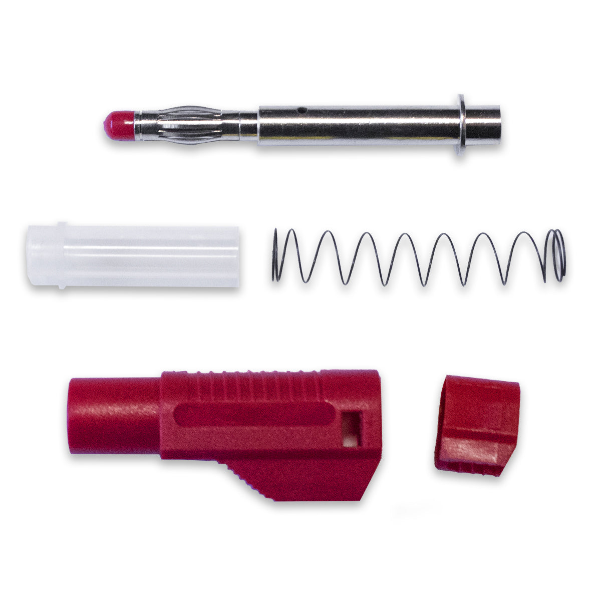 BU-32614-2 - 0.62" Retractable Banana Plug for 14-18 AWG Wiring (Pack of 19)