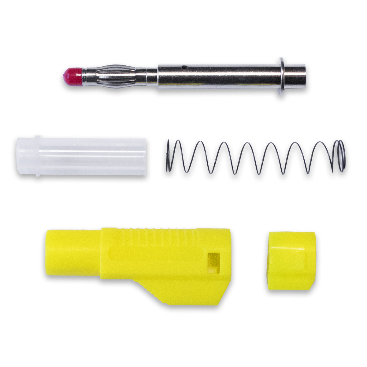 BU-32614-4 - Compact Retractable Banana Plug for 14-18 AWG Wiring (Pack of 19)