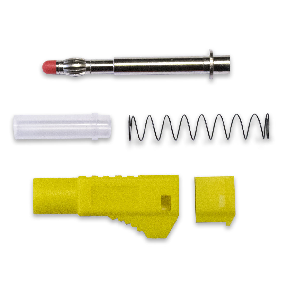 BU-3261410-4 - Stackable 4mm Retractable Banana Plug with Nylon Sheath (Pack of 19)