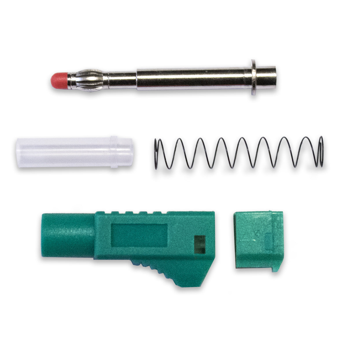 BU-3261410-5 - Stackable 4mm Banana Plug with Retractable Nylon Cover (Pack of 19)