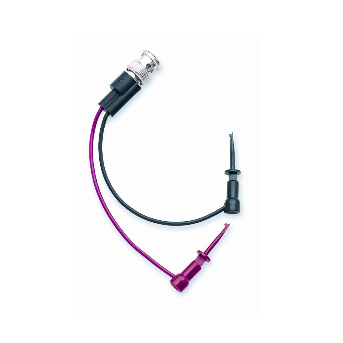 BU-5114-A-4-0 - 20 AWG BNC Male Test Lead with Micro Plungers (Pack of 8)