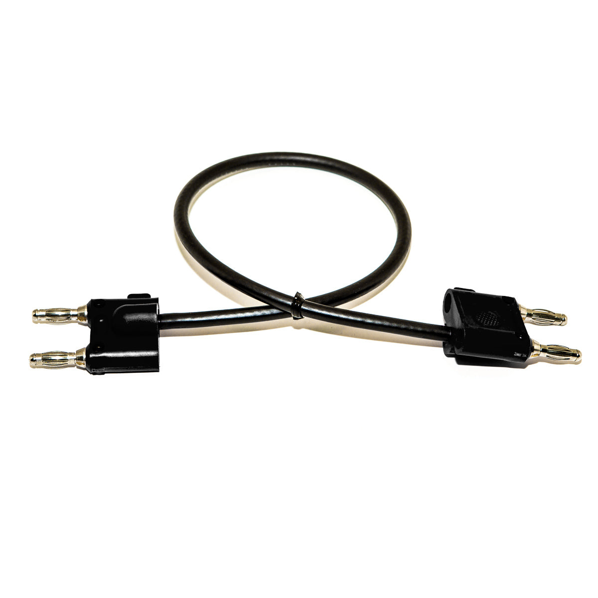BU-7070-B-24-0 - 24-inch Test Lead with Dual 4mm Banana Plugs (Pack of 5)