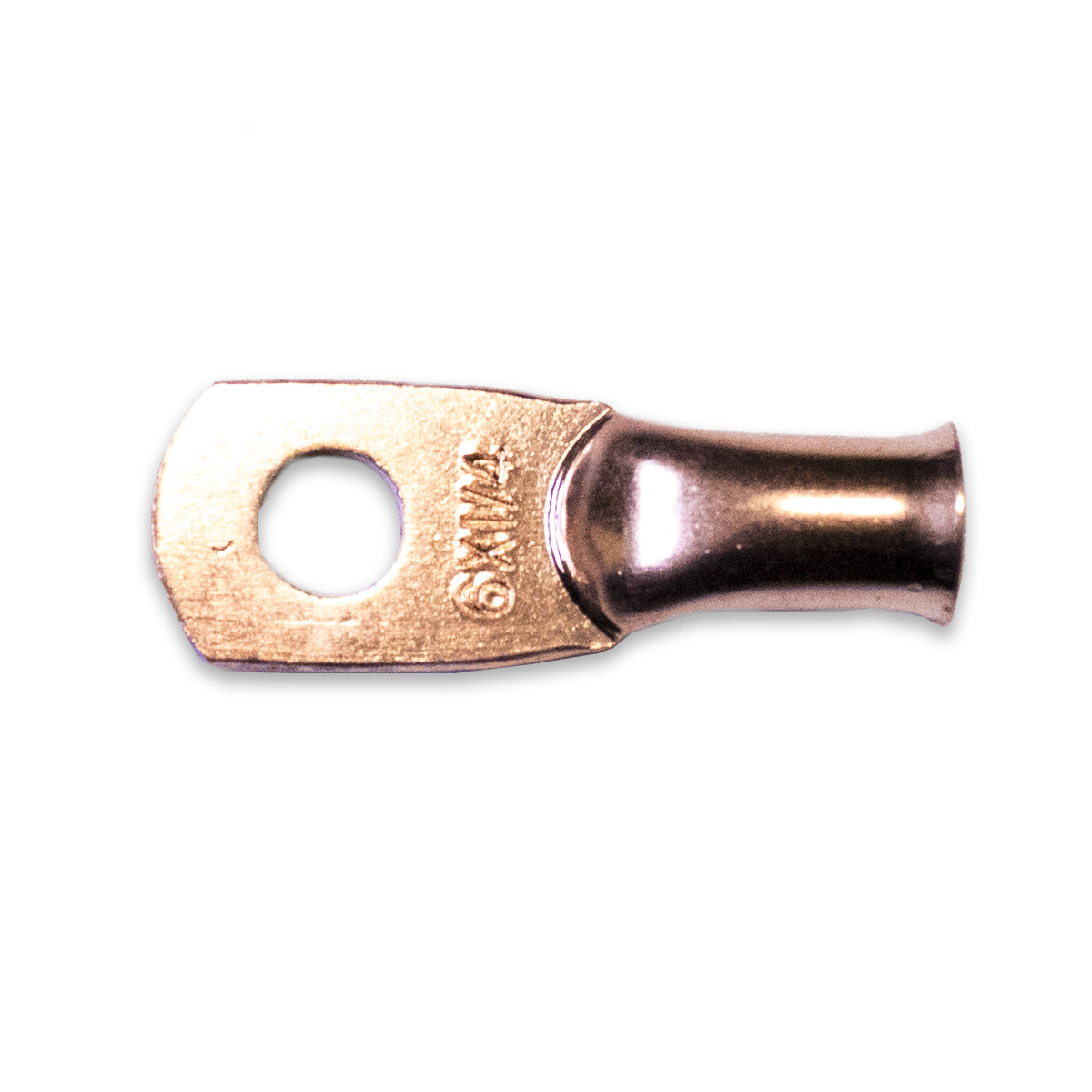 BU-L6-250 - Heavy-Duty 6 AWG Cable Lug for 1/4" Stud Connections (Pack of 145)