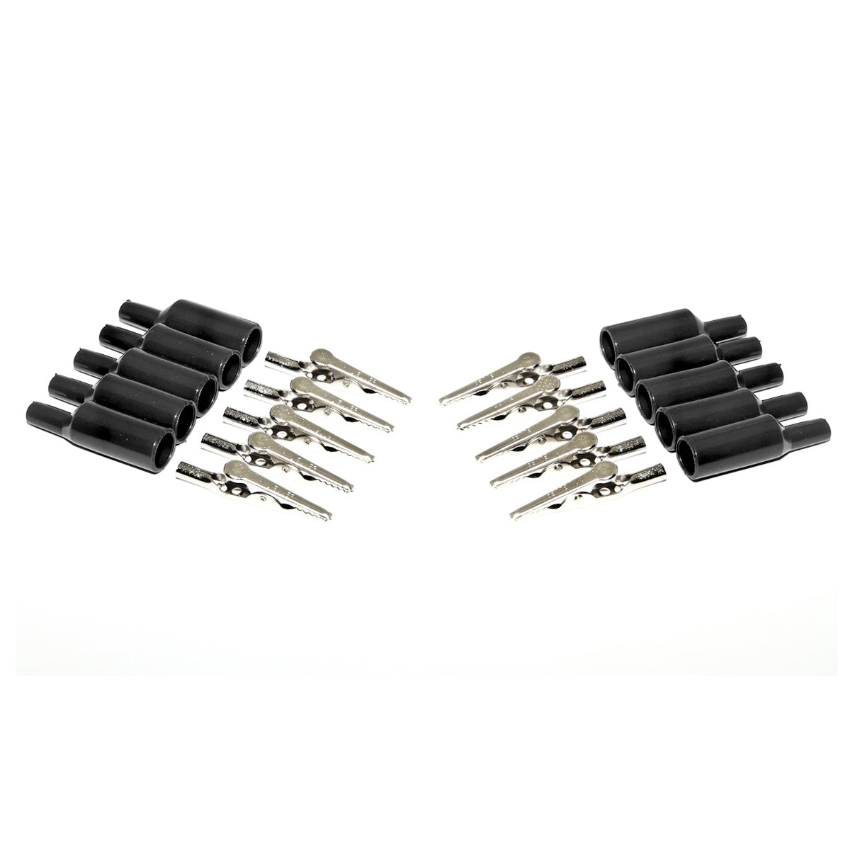 BU-P2240-0 - 10-Pack Mueller Electric Alligator Clips with PVC Insulators (Pack of 13)