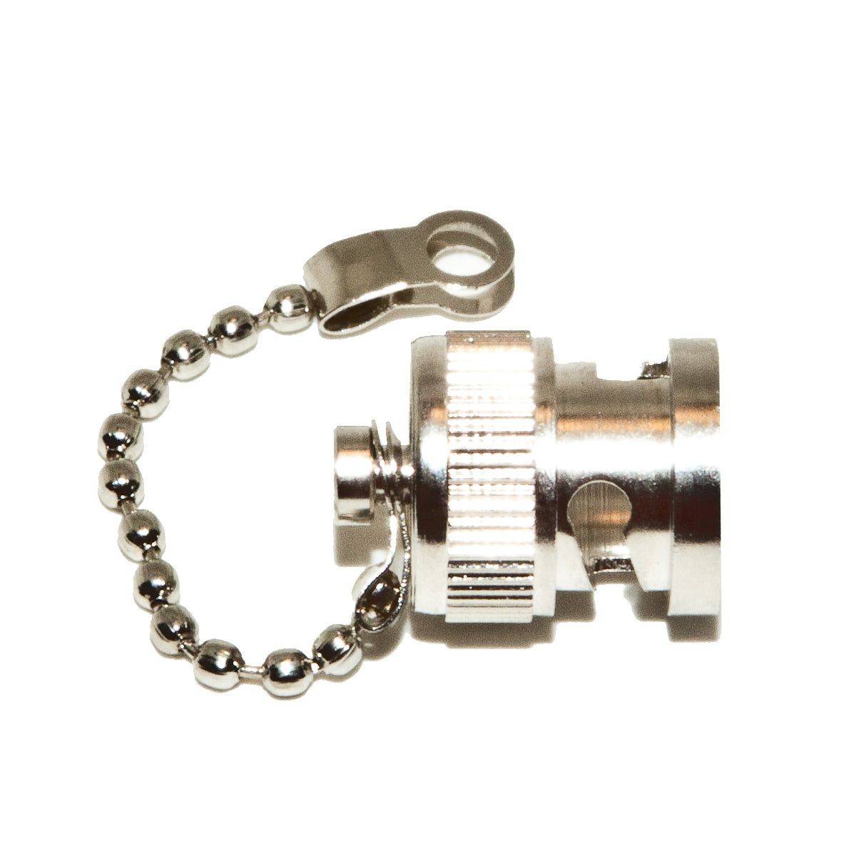 BU-P3839 - Secure BNC Female Cap with Bead Chain Connector (Pack of 35)