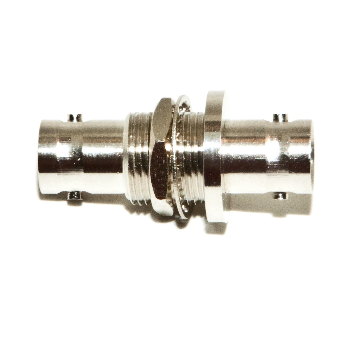 BU-P3846 - BNC Female-Female Panel Adapter for 0.175" Thick Surfaces (Pack of 12)