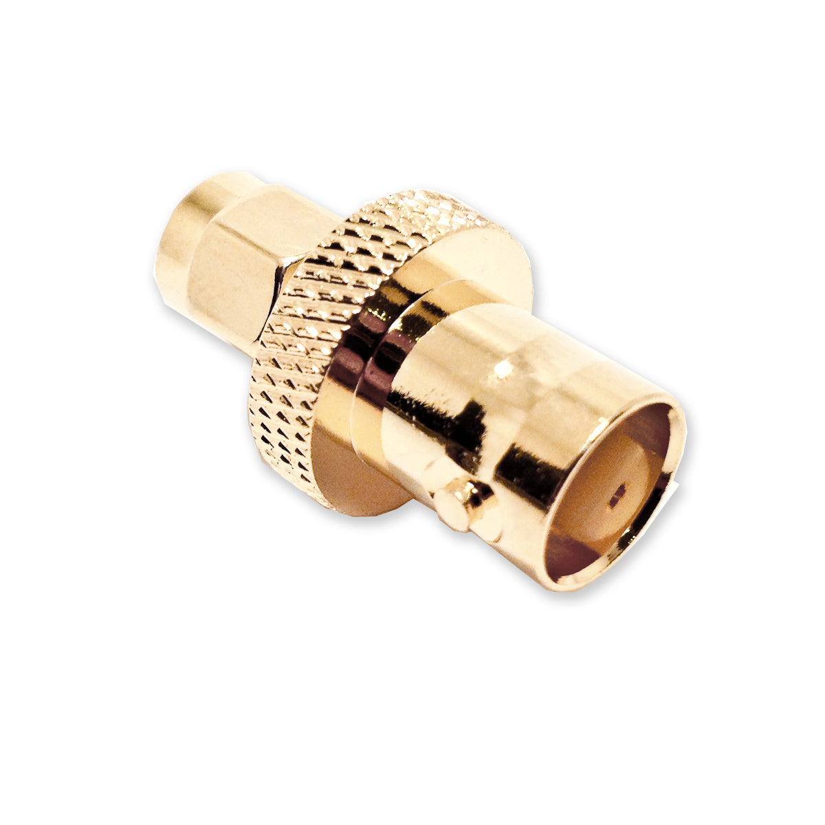 BU-P4290 - BNC to SMA Brass Adapter, 12.4 GHz Frequency (Pack of 11)
