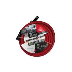 AVAWR-075-150GH50 - 3/4 in x 50 ft Rubber Water Hose, 150 psi Pressure Rating
