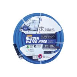 BSWBLT-075-150GH50 - 3/4 in x 50 ft Blue Rubber Water Hose, 150 psi with Fittings
