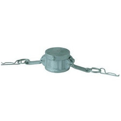 CDC-100-A1S - 1 inch Female Cam Connection Aluminum Dust Cap with Stainless Steel Handles