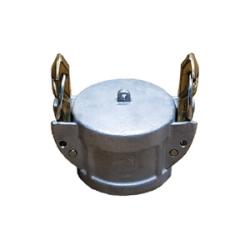 CDCSL-200-A1 - 2 in Aluminum Cam and Groove Self-Locking Dust Cap, Female Connection