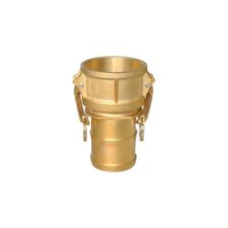 CGC-075-B1 - 3/4 in Type C Cam and Groove Coupler with 3/4 in Hose Shank, Brass Construction
