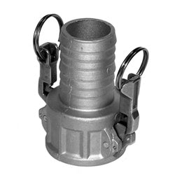 CGCHK5-300-A1 - 3-in Female Coupler x 3-in Hose Barbed Aluminum Cam and Groove Locking Coupler