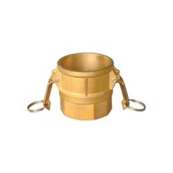 CGD-125-B1 - Durable Brass Cam and Groove Coupler, 1-1/4 in Type D x 1-1/4 in FPT