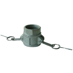 CGD-400-DP - 4-in Female Coupler x 4-in Female NPT Ductile Iron Cam and Groove Coupler