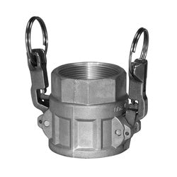 CGDHK-300-A1 - 3-in Female Coupler x 3-in Female NPT Aluminum Quick Locking Cam and Groove Coupler