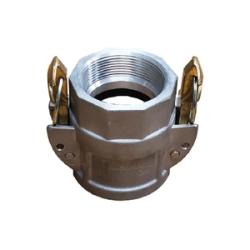 CGDSL-600-A1 - 6 in x 6 in Aluminum Type D Cam and Groove Self-Locking Crimplok Coupler
