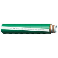 FLX-300-CUT - 3 in x 7-1/2 in BUCHANAN RUBBER Flexlite Chemical Hose, 200 psi, EPDM Cover