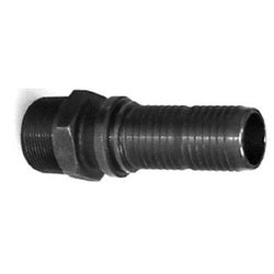GJM-100CR-SP - 1 in MIP x 1 in Barb Crimplok High Pressure Stem, Carbon Steel, 600 psi Rated