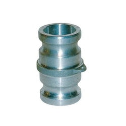 SA-100-SS - 2 x 1-inch Male 316 Stainless Steel Cam and Groove Spool Adapter