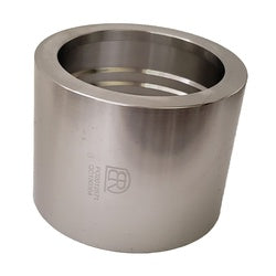 SFCF-20236-SS304 - 2 in Nominal Crimplok Sanitary Ferrule, 2.28 in Length, Stainless Steel