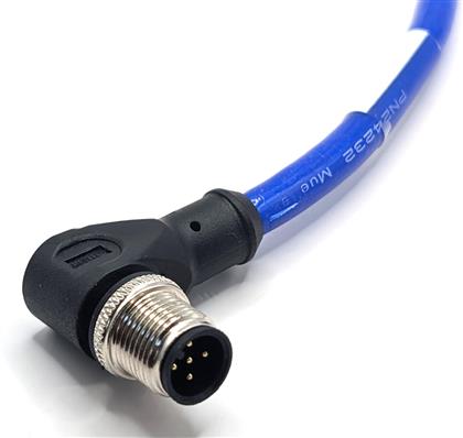 C5B82M010 - Mueller 10M M12 Cordset with Right Angle Connector (Pack of 3)