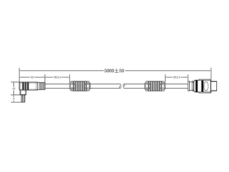 Proprietary HDMI Cable for 892 Series Monitors 5M