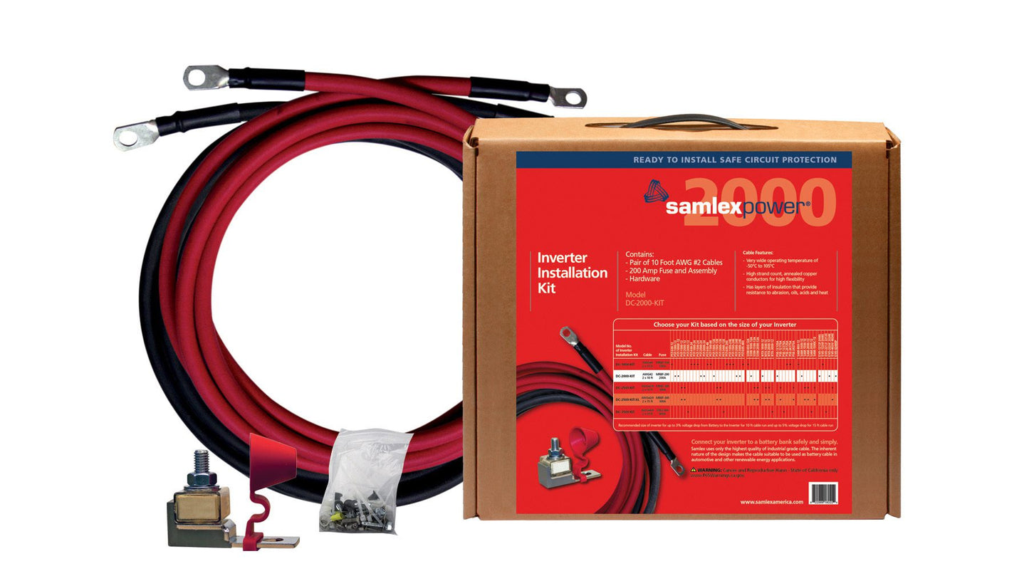 DC-2000-KIT 200A Inverter Installation Kit
