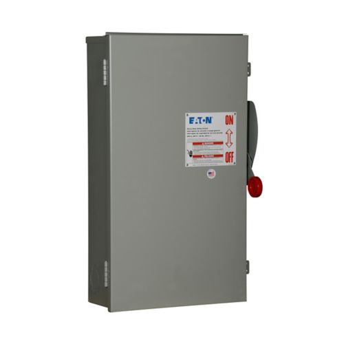200A 240VAC 250VDC Surface Heavy Duty Safety Switch DH324NRK