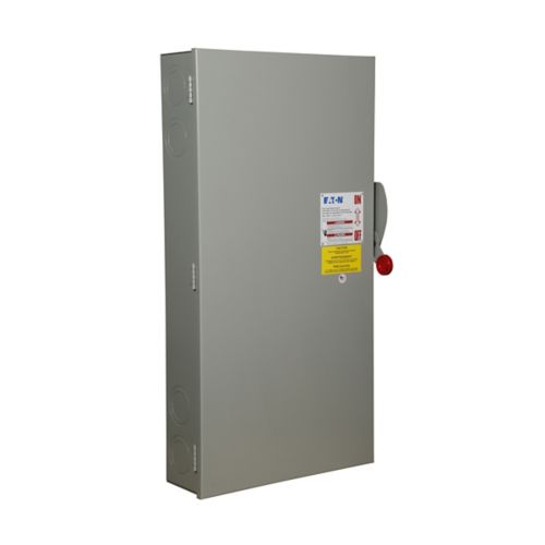 400A 600VAC Painted Steel Heavy Duty Safety Switch DH365UGK