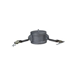 E-CDC-500-A1 - 5 in Economy Series Type DC Dust Cap for Female Coupler Connections