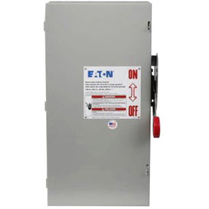 100A 600VAC 250VDC 100KA Surface Fusible Heavy Duty Safety Switch DH363NGK