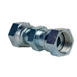 FS65101212 - Steel Straight Union - 1-3/16 in Female ORFS x 1-3/16 in Female ORFS