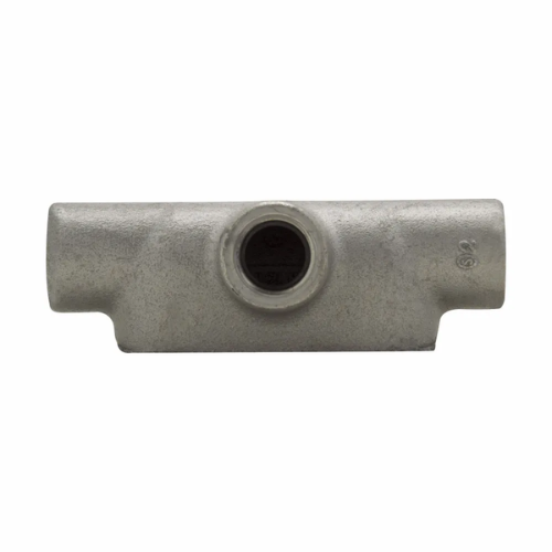 1-1/4 Inch Type T Aluminum Feraloy Iron Alloy Electro Galvanized Conduit Body T47