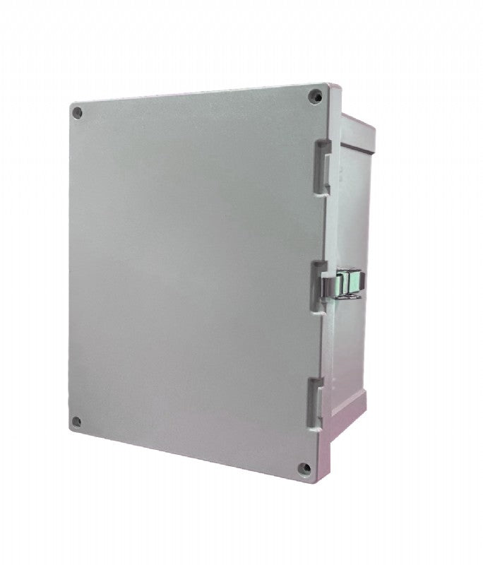 AR1085CHFSSL 10 x 8 x 5 Inch PC Enclosure, Hinged Latched Opaque Flat Cover