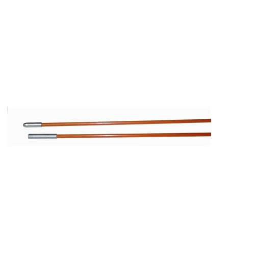 BES-PCF214 3' x 3/16" Coated Orange Rod - Bullnose/Female