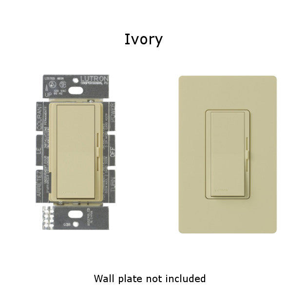 Lutron DVCL-153P-WH 150-Watt Diva CL Single-Pole Dimmer/3-Way Dimmer