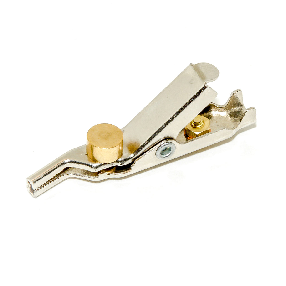 JP-25182-S - Compact Nickel-Plated Telecom Clip with Pre-Attached Hardware (Pack of 35)