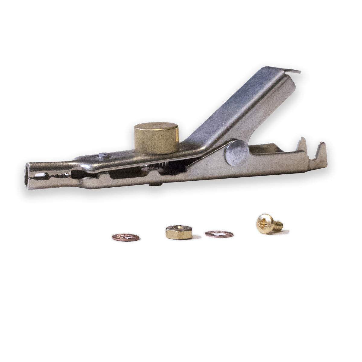 JP-33674-L - Large Nickel Silver Telecom Clip with Bed of Nails (Pack of 16)