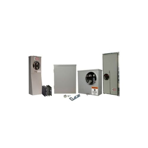 1 Gang 320A 240V Single Phase Four Jaw Meter 1009841CH