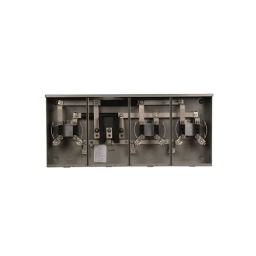 3 Gang 200A 600V Single Phase Four Jaw Meter Socket 1008959CH