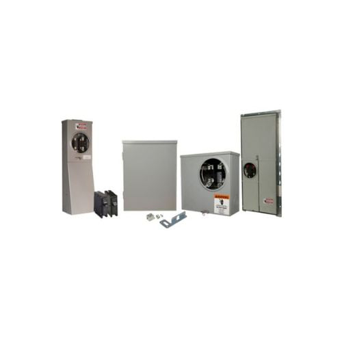 1 Gang 320A 240V Single Phase Four Jaw Meter Socket 1009565CH