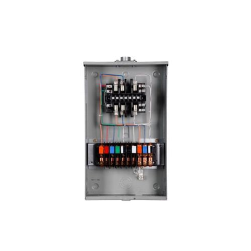 1-Gang 20A 600V Three Phase Eight Jaw Meter Socket 1008695ACH