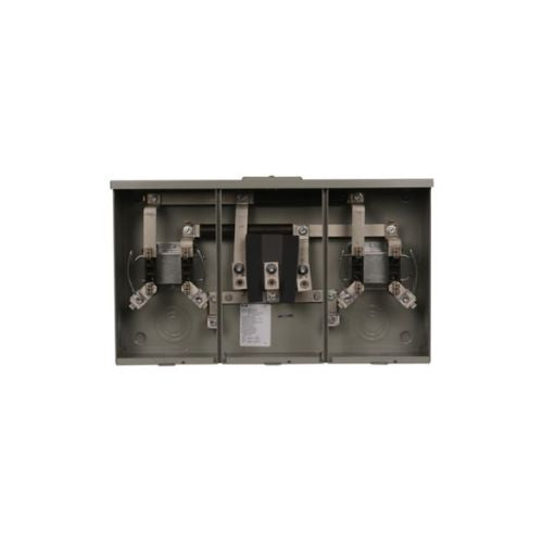 2 Gang 200A 600V Single Phase Four Jaw Meter Socket 1009613CH