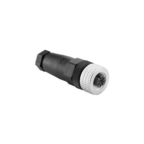 Four Pole Micro Mini Single Key Attachable Connector With External Thread DF4B1
