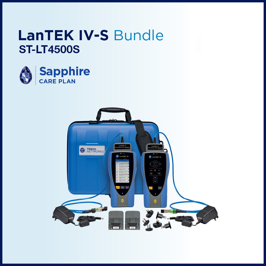 ST-LT4500S - LANTEK IV-S 500MHZ (WITH PL/CH ADAPTERS) and 1 Year of Sapphire Care Support Bundle