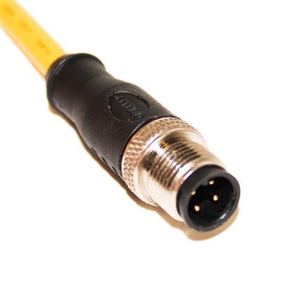 C4A05M010 - 10M M12 Cable Assembly with 22 AWG Connector (Pack of 5)