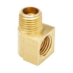 116-4 - 90-Degree Brass Street Elbow - 1/4-in Female NPTF x 1/4-in Male NPTF