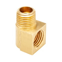 23401X2 - Extra-Heavy 90-Degree Brass Street Elbow - 1/8 in Female NPTF x 1/8 in Male NPTF